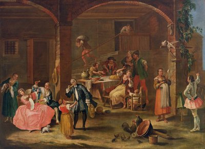 Déjeuner à la campagne - Pietro Longhi